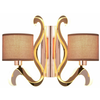 Ambrosia 3 Zidna Lampa 2X40W E14 12,3W Led Copper