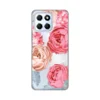 Torbica Silikonska Print Skin za Honor X6 Pink Flowers