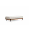 ATELIER DEL SOFA Tabure Eti Oak Pouffe White