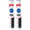NIVEA Black & White Invisible Clear antiperspirant v pršilu ugodno pakiranje