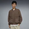 PUMA.NOW Bomber Jacket Men, Clothing, Chocolate, XS