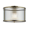 Endon 106265 - Plafonska svetiljka RIDGETON 1xE27/10W/230V mesing