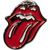 The Rolling Stones Classic Tongue Silver Outline Odznak 20 x 24 mm
