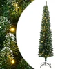 Umjetno tanko božićno drvce sa 150 LED žarulja 120 cm