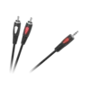 slomart Cabletech Eco-Line kabel jack 3,5 mm - 2RCA, 5 m