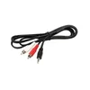 E-green 3.5mm stereo (m) - 2xrca (m) 5m crni Audio adapter