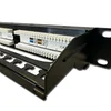 DATACOM Patch panel 19 UTP 24 portov CAT5E DUAL 1U BK (4x6p) VL