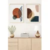 Wallity Uramljena slika Huhu46, 20x30 cm , 2 dela