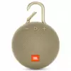 JBL Portabl Bluetooth zvučnik CLIP 3 (Desert sand) - JBLCLIP3SND Mono, 3W, 40mm, 120Hz - 20KHz
