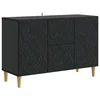 Kreveta Crna 89 x 34,5 x 60 cm Konstruirano drvo