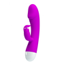 Pretty Love Will Zeka vibrator, Silikonski, 30 modova vibracije, 18 cm, Ljubičasti