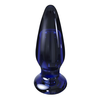 ToyJoy Buttocks The Shining Glass Buttplug Blue