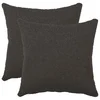 vidaXL Prevleka za blazino 2 pcs HEERLEN Temno siva 45 x 45 cm Bouclé