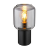 Globo 21004S - Stona lampa NINJO 1xE27/40W/230V crna