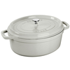Casserole kozica COCOTTE, 27 cm, bel, litoželezni, Staub