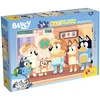 Bluey in prijatelji 2 v 1 24-delna maxi talna sestavljanka in pobarvanka 35x25 cm - Lisciani