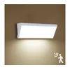 Brilagi - LED spoljno zidno svetlo sa senzorom TRIANGLE LED/42W/230V bela IP65