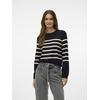 Vero Moda Saba Pulover Črna