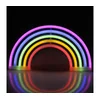 LED neonska zidna dekoracija RAINBOW LED/3W/3xAA USB višebojna