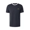 Lyle & Scott Majica Ringer mornarska/bela