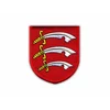 shumee Našitek grba Essexa - ščit - magnetna podlaga - vezen našitek/značka/emblem