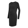 Vero Moda Maternity Pletena obleka črna