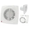 Ventika AKSIALNI IZPUŠNI VENTILATOR 100 mm S HIGROSTATOM IN PREPROSTIM ČASOVNIKOM, UČINKOVITOST 95 m3/h