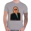 Paul Weller Illustration Key Lines Grey M Majica