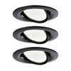 Paulmann 94471 - Komplet 3x LED/6W IP23 kupatilska ugradna plafonska svetla NOVA 230V