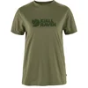 Fjällräven Logo ženska majica s kratkimi rokavi, zelena (S)