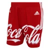 ADIDAS ORIGINALS Hlače Coca Cola rdeča/bela