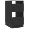Vidaxl omara za perilo Črna Orehovina 50 x 68 x 102 cm Konstruiran les