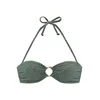 LASCANA Bikini zgornji del zelena/pastelno zelena