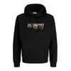 JACK & JONES Majica JJJADE med/črna/bela
