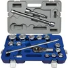 Set nasadnih ključeva 3/4 17 kom 139-17-4 - Irimo 22-50 mm