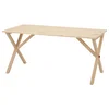 IKEA PS 2026 Sto, preklopno/borovina prozirno lakirano, 156x75 cm