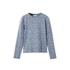 MANGO KIDS Majica RIBAOP opal/čokolada/bela