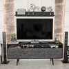 Hanah Home TV komoda Ola, 160x35x64,5 cm, Crna