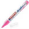 Akrilni marker E-5100 medium 2-3mm obli vrh Edding neon roze