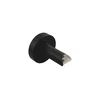 Adapter za skriveno priključivanje električnih sušača u zid 6,4x6,4 cm crne boje
