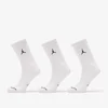 Nogavice Jordan Everyday Crew Socks 3-Pack White/ Black M