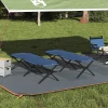 Sklopivi kamperski krevet 2 pcs Plava 193 x 69 x 45 cm