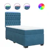 vidaXL vidaXL Box spring postelja z vzmetnico modra 90x190 cm žamet, (21305386)