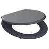 Schütte 80104 - WC deska SPIRIT ANTRACIT SoftClose MDF les