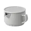 Origami Kyusu skodelica za čaj mat siva 280ml - japonski slog