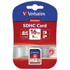 Kartica memorijska SDHC 16GB (class 10) Verbatim 43962 blister