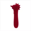 Unihorn USB Bullet vibrator s stimulatorjem klitorisa Blaze Diablo 11.5 cm