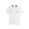 TOMMY HILFIGER Majica STANDARD COUNTRY ENG  temno modra / rdeča / bela