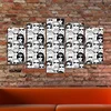 Wallity Set Slika 5PMDF-13, 5 Delova