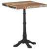 Bistro stolić 60 x 60 x 76 cm od masivnog obnovljenog drva